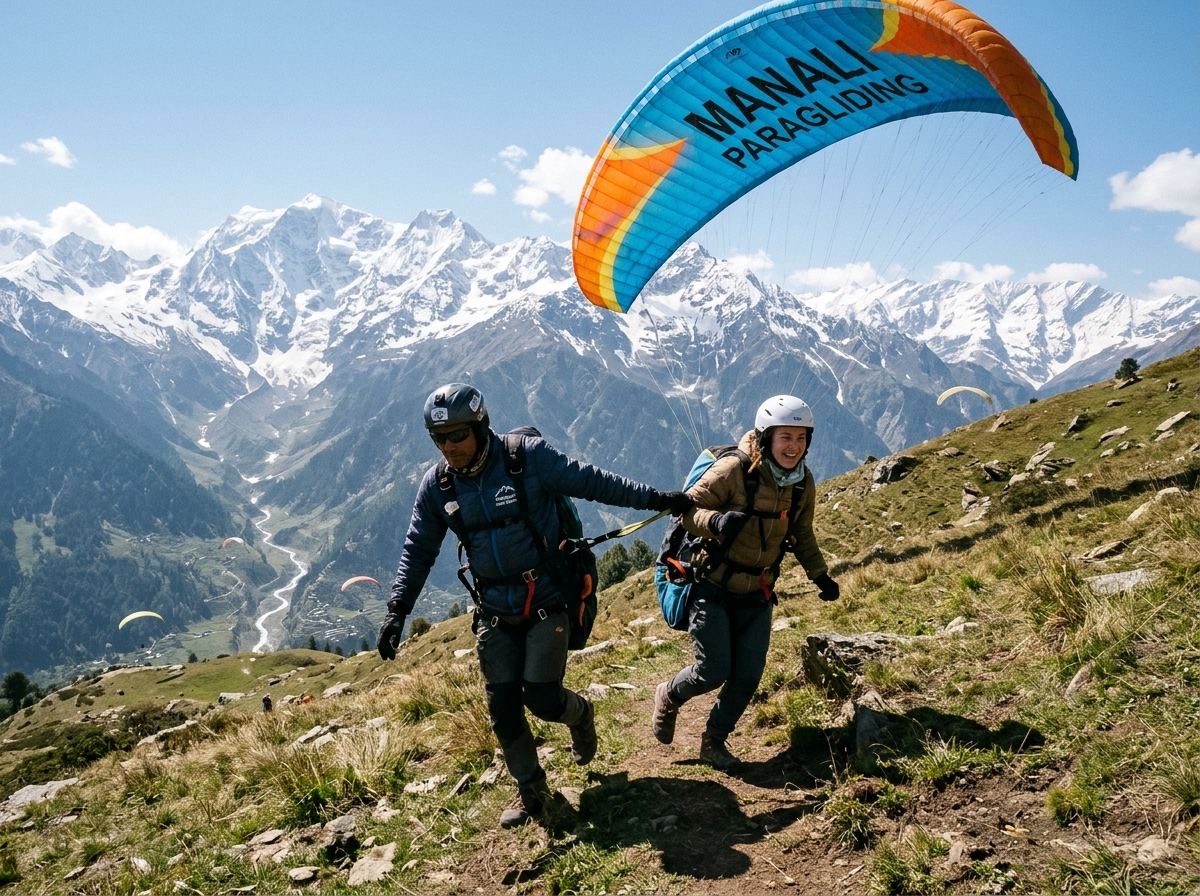 Dobhi High-Altitude Tandem Paragliding